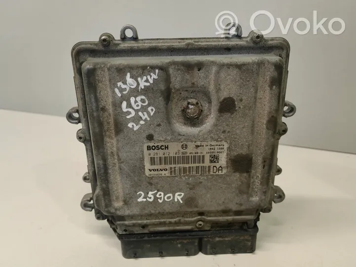 Volvo S60 Engine control unit/module 30729826A