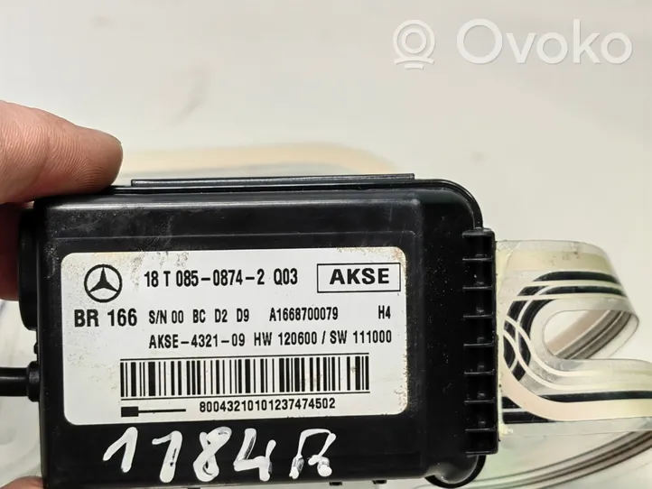 Mercedes-Benz ML W166 Inne wyposażenie elektryczne A1668700079