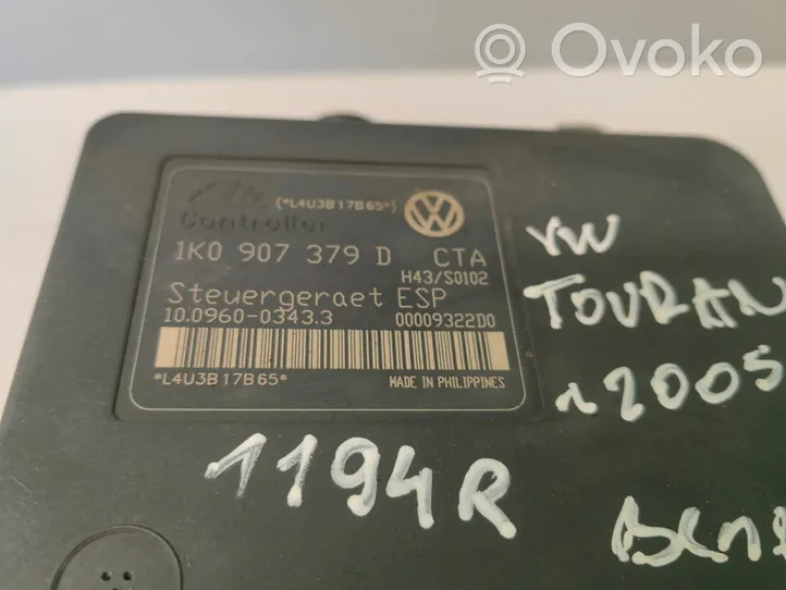 Volkswagen Touran I ABS bloks 1K0907379D