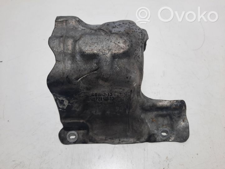 Citroen C4 Grand Picasso Osłona termiczna rury wydechowej 9672318980