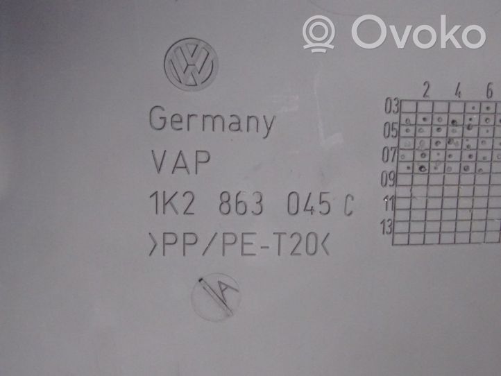 Volkswagen Golf V Osłona boczna tunelu środkowego 1K2863045C