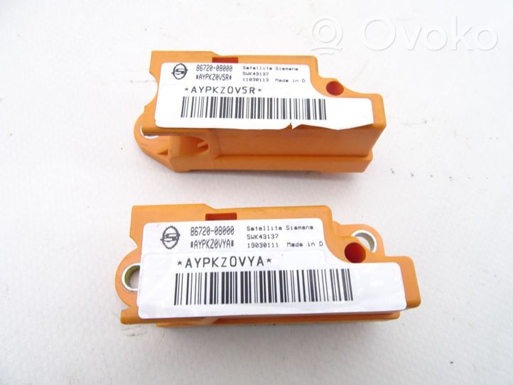 SsangYong Rexton Sensore d’urto/d'impatto apertura airbag 86720-08000