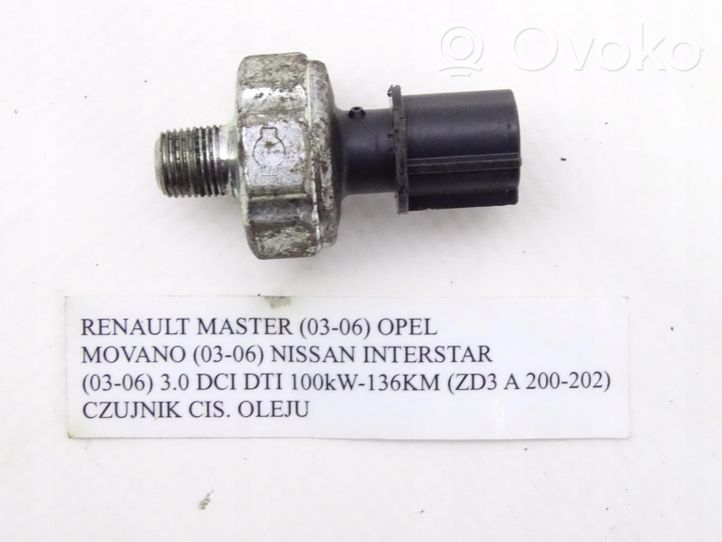 Renault Master II Oil pressure sensor RENAULT_MASTER_II_3.0_dCi