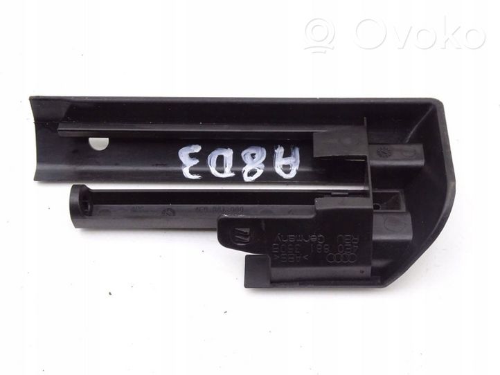 Audi A8 S8 D3 4E Cache rail de siège conducteur avant 4E0881350B