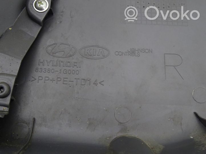 KIA Rio Rivestimento del pannello della portiera posteriore 83302-1G207C
