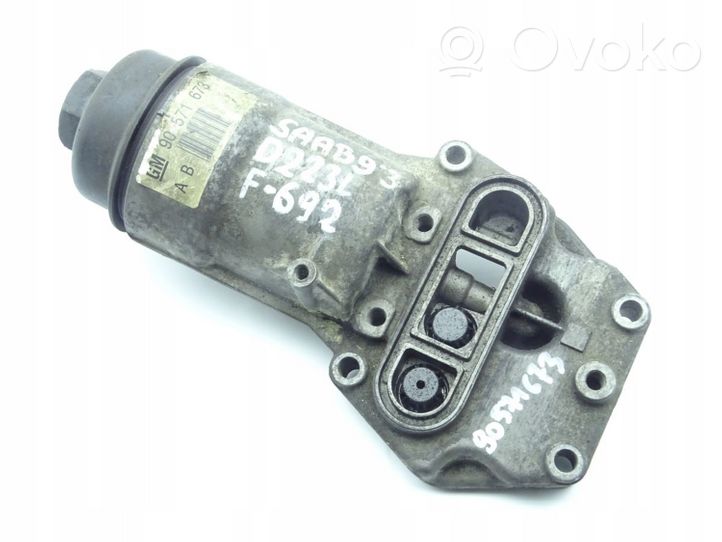 Saab 9-3 Ver2 Mocowanie / uchwyt filtra oleju 90571673