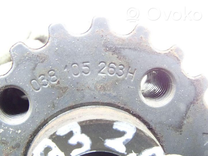 Audi A3 S3 8P Crankshaft gear 038105263H