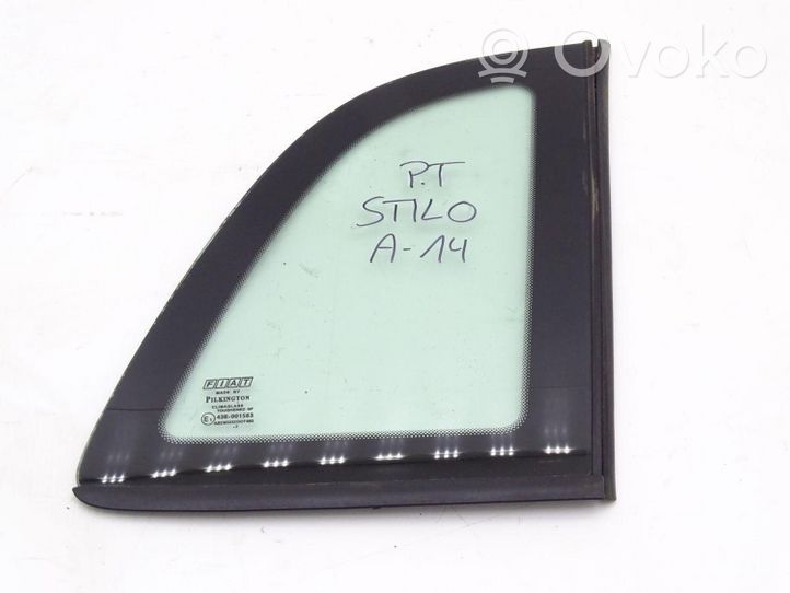 Fiat Stilo Fenêtre latérale avant / vitre triangulaire 