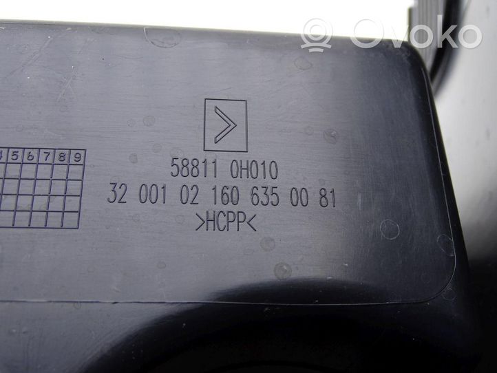 Toyota Aygo AB10 Center console 58811-0H010