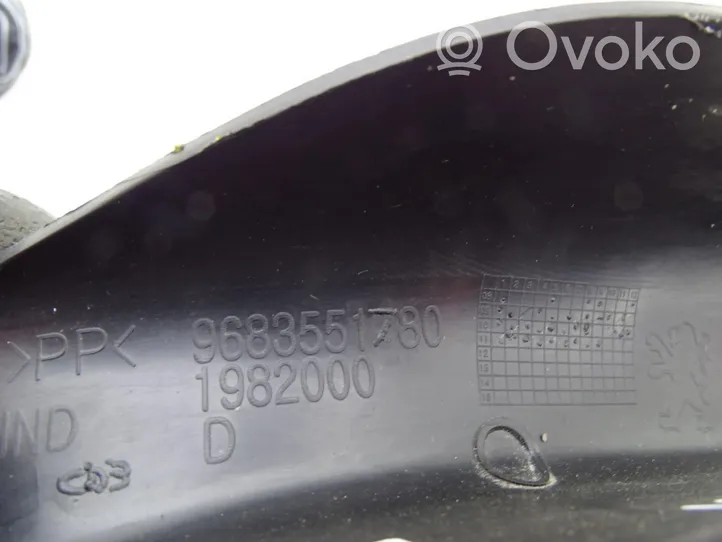 Citroen C3 Panel osłony bagażnika 9683551780