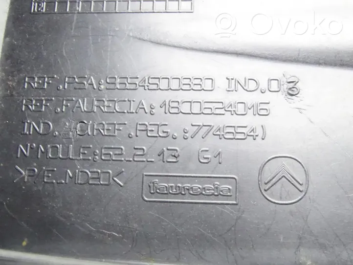 Citroen C4 I Support de pare-chocs arrière 9654500880