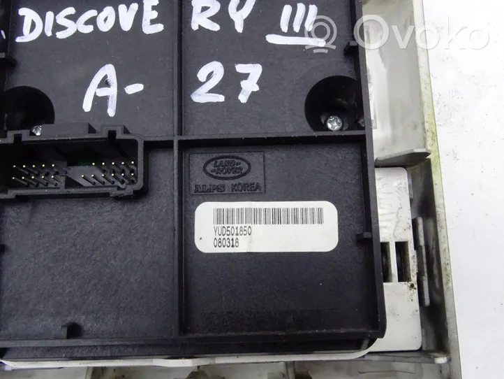 Land Rover Discovery 3 - LR3 Interruptor de altura/modo de la suspensión YUD501850