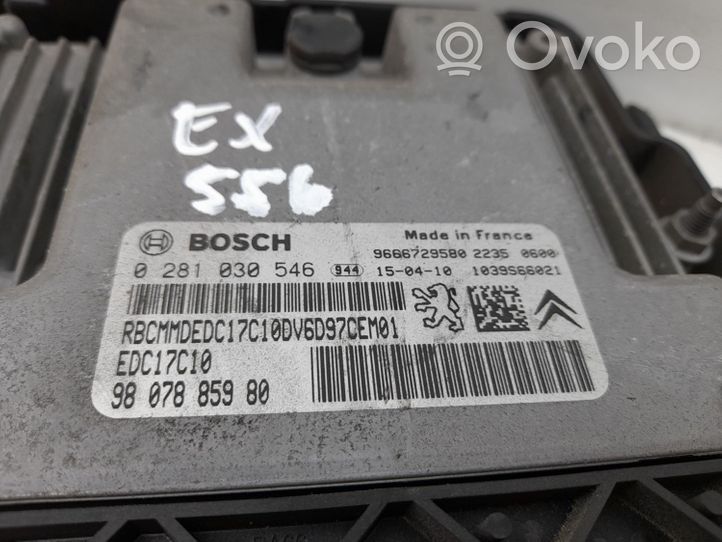 Citroen C-Elysée Sterownik / Moduł ECU 