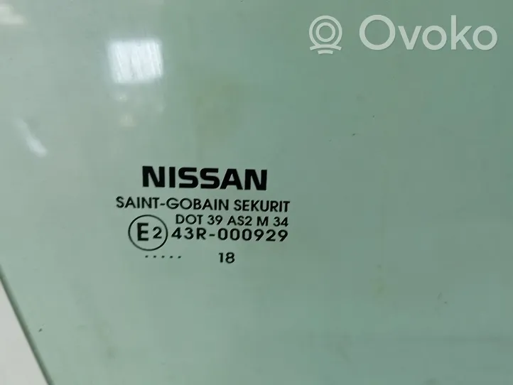 Nissan Micra K14 Vetro del finestrino della portiera anteriore - quattro porte 