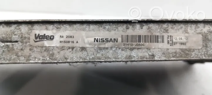 Nissan Qashqai Radiateur de refroidissement 