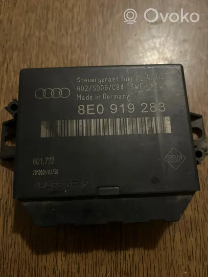 Audi A6 S6 C5 4B Pysäköintitutkan (PCD) ohjainlaite/moduuli 8E0919283