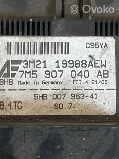Ford Galaxy Centralina del climatizzatore 7M5907040AB