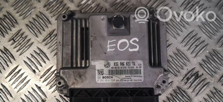 Volkswagen Eos Calculateur moteur ECU 
