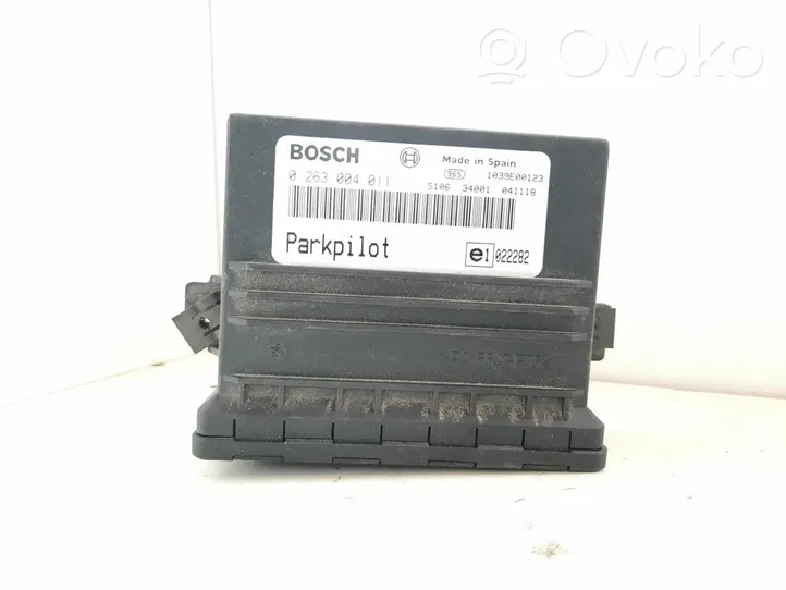 Opel Zafira B Centralina/modulo sensori di parcheggio PDC 0263004011