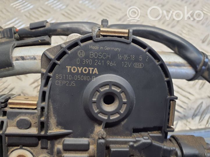 Toyota Avensis T270 Mechanizm i silniczek wycieraczek szyby przedniej / czołowej 8511005080A