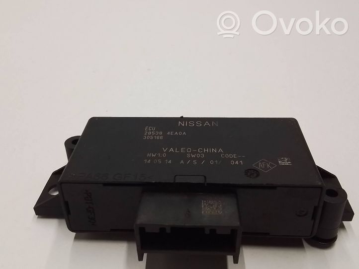 Nissan Qashqai Pysäköintitutkan (PCD) ohjainlaite/moduuli 285384EA0A