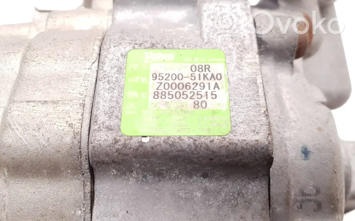 Suzuki Splash Ilmastointilaitteen kompressorin pumppu (A/C) 9520051KA0