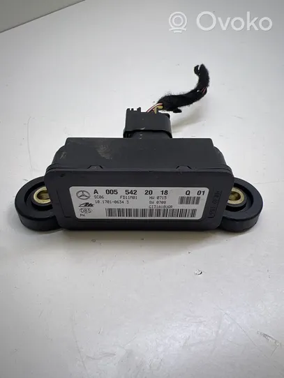 Mercedes-Benz ML W164 ESP (stabilumo sistemos) valdymo blokas A0055422018