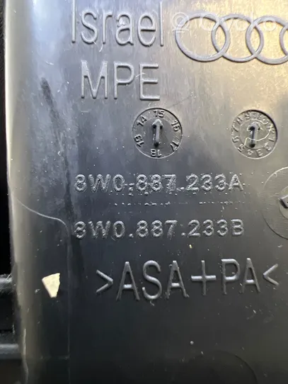 Audi A4 S4 B9 Osłona / zaślepka ISOFIX 8W0887233A