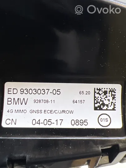 BMW 3 F30 F35 F31 GPS-pystyantenni 92870811