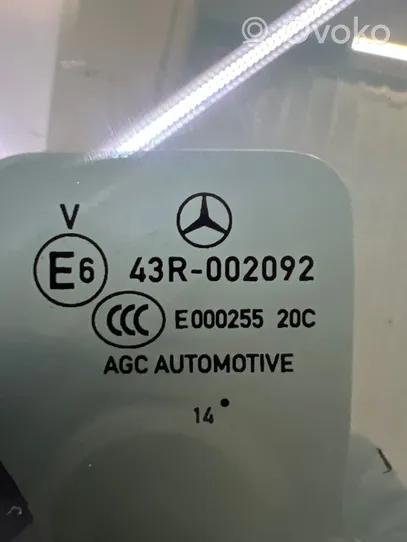 Mercedes-Benz C W205 Vetro del deflettore posteriore A2057300855