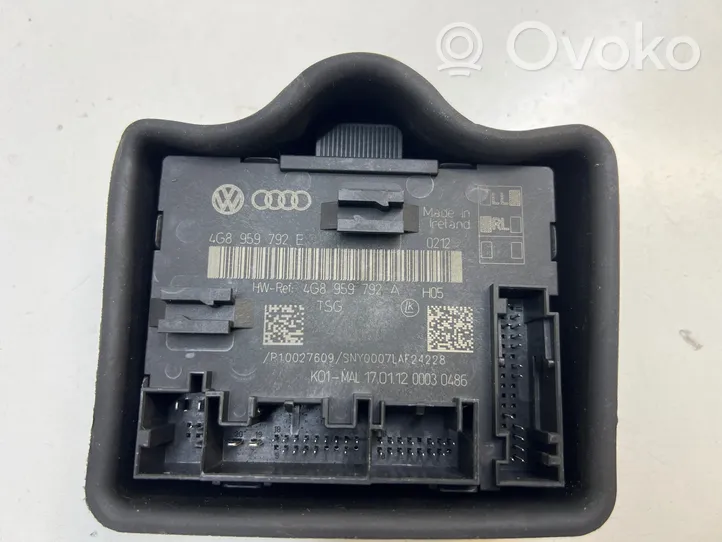 Audi A6 C7 Centralina/modulo portiere 4G8959792E