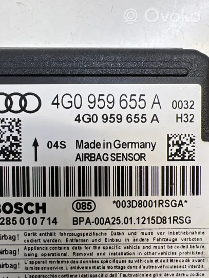 Audi A6 C7 Centralina/modulo airbag 4G0959655A