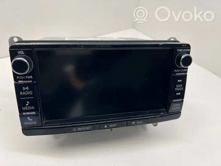 Mitsubishi Outlander Radio/CD/DVD/GPS-pääyksikkö 8750A566