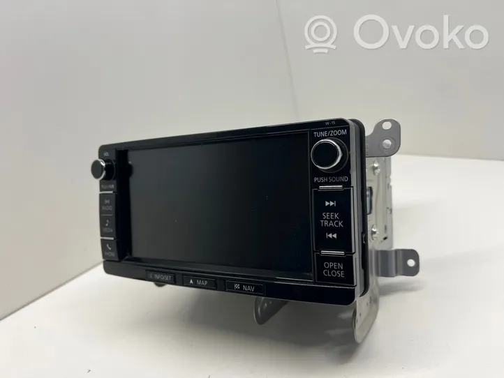 Mitsubishi Outlander Unité principale radio / CD / DVD / GPS 8750A566