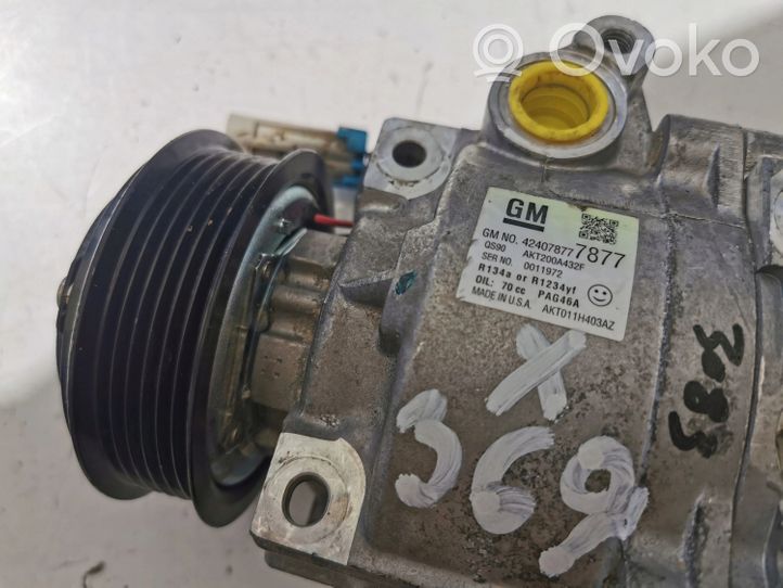 Opel Mokka Compressore aria condizionata (A/C) (pompa) 42407877