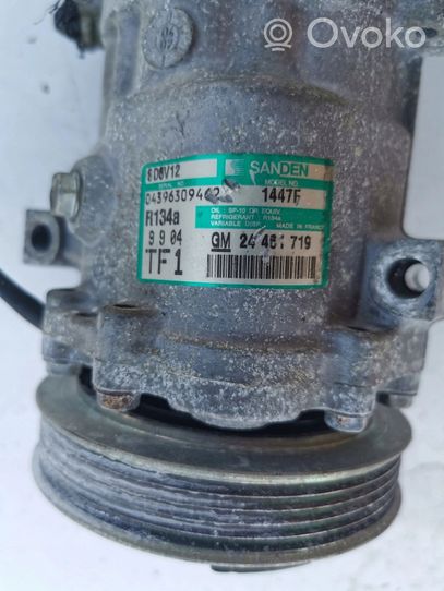 Opel Corsa A Ilmastointilaitteen kompressorin pumppu (A/C) 24461719-