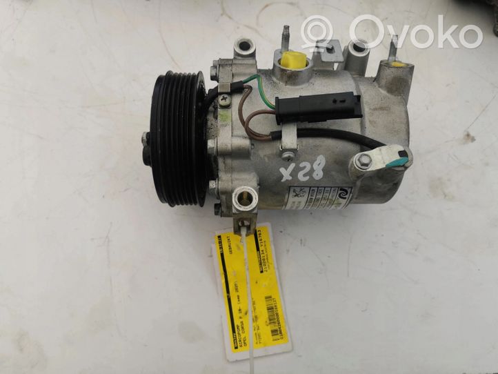Opel Corsa A Air conditioning (A/C) compressor (pump) 9827596080-
