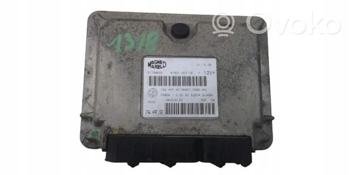 Fiat Panda 141 Engine ECU kit and lock set 51798638-----