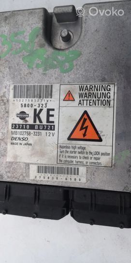 Nissan Almera Tino Aizdedzes ECU komplekts 23710BU721