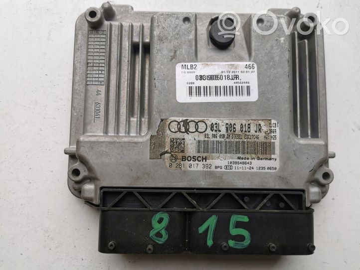 Audi A4 S4 B5 8D Kit centralina motore ECU e serratura 0281017392