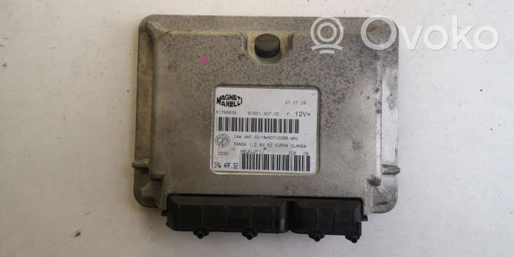 Fiat Panda 141 Engine ECU kit and lock set 51798638