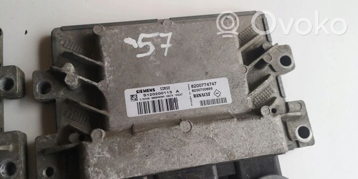 Renault Twingo III Komputer / Sterownik ECU i komplet kluczy S120200113A