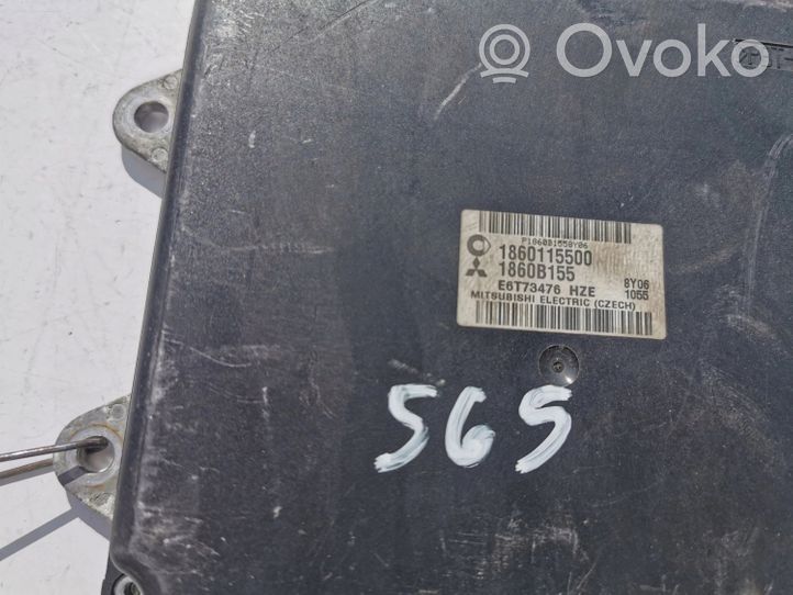 Mitsubishi Colt Juego de cerradura y set ECU del motor 1860115500