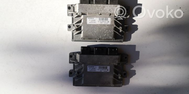 Renault Twingo I Komputer / Sterownik ECU i komplet kluczy 8201076738