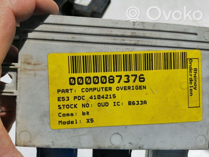 BMW X5 E53 Kit calculateur ECU et verrouillage 4104215