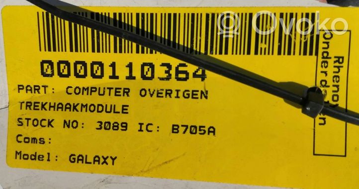 Ford Galaxy Komputer / Sterownik ECU i komplet kluczy 6M2J19H378AB