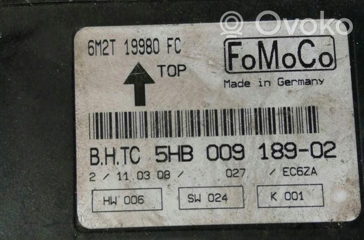 Ford Galaxy Komputer / Sterownik ECU i komplet kluczy 6M2T19980FC