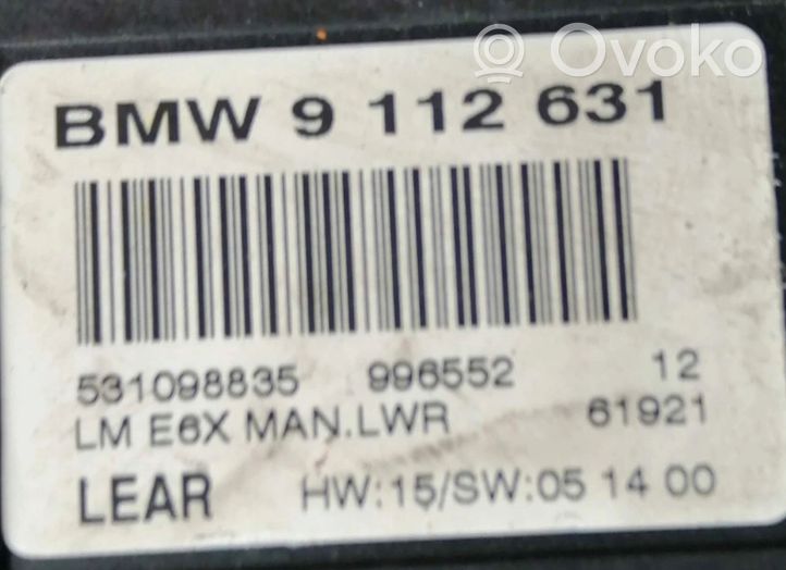 BMW M5 Kit centralina motore ECU e serratura 9112631