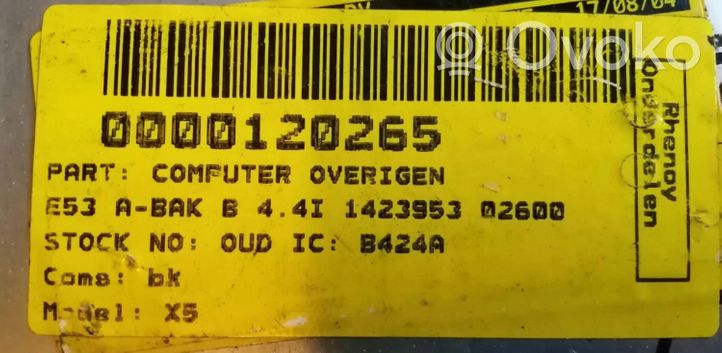 BMW X5 G05 Komputer / Sterownik ECU i komplet kluczy 0260002429