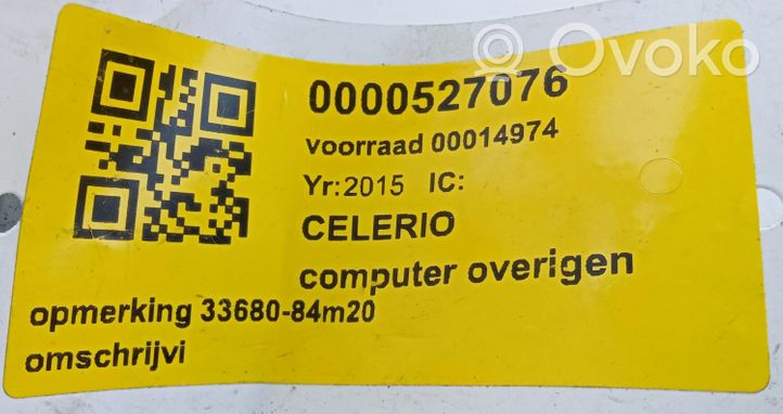 Suzuki Celerio Kit calculateur ECU et verrouillage 33680-84M20